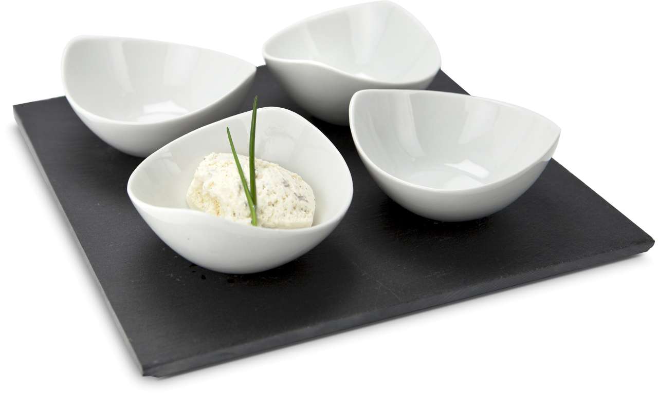 ROMINOX® Servierschalen // Quattro Ardesia