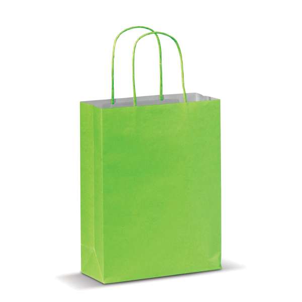 Kleine Papiertasche im Eco Look 120g/m²