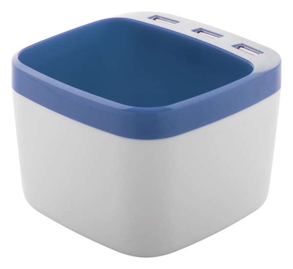 Stifteköcher mit USB Hub Warger