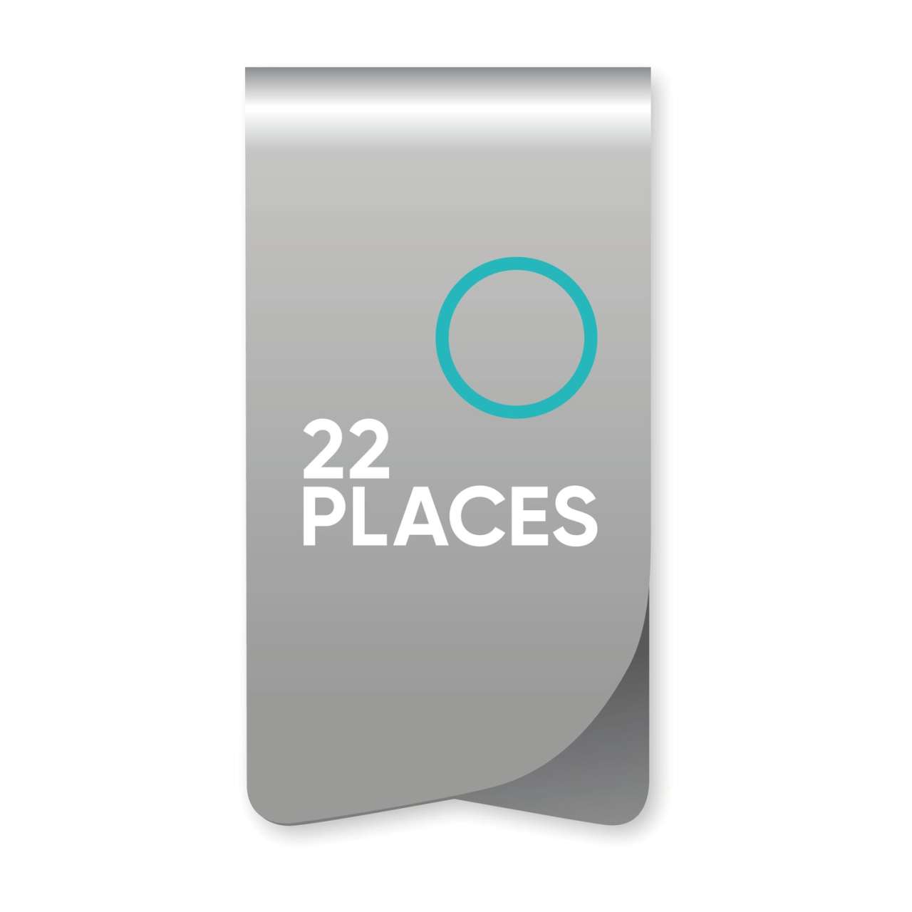 ROMINOX® Mehrweg-Büroklammer Prime Clip, idealer Mailingartikel für Dokumente, bis zu 12 Seiten Klem