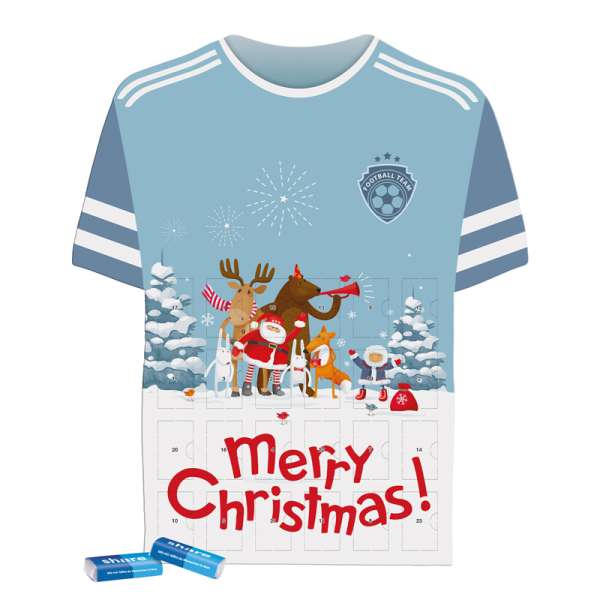 Täfelchen Adventskalender Trikot