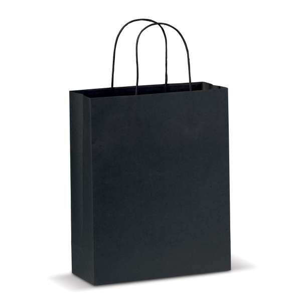 Mittlere Papiertasche im Eco Look 120g / m²