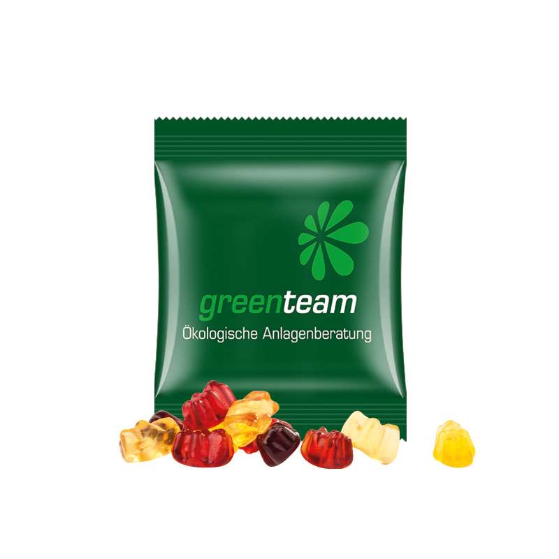 Minitüte 10g, Gummibärchen 30% Fruchtsaft