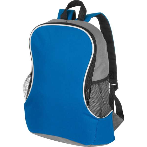 Rucksack mit Seitenfächern aus Polyester