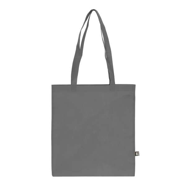 R-PET Tragetasche aus Non Woven mit langen Griffen 38 x 42cm 75g / m²