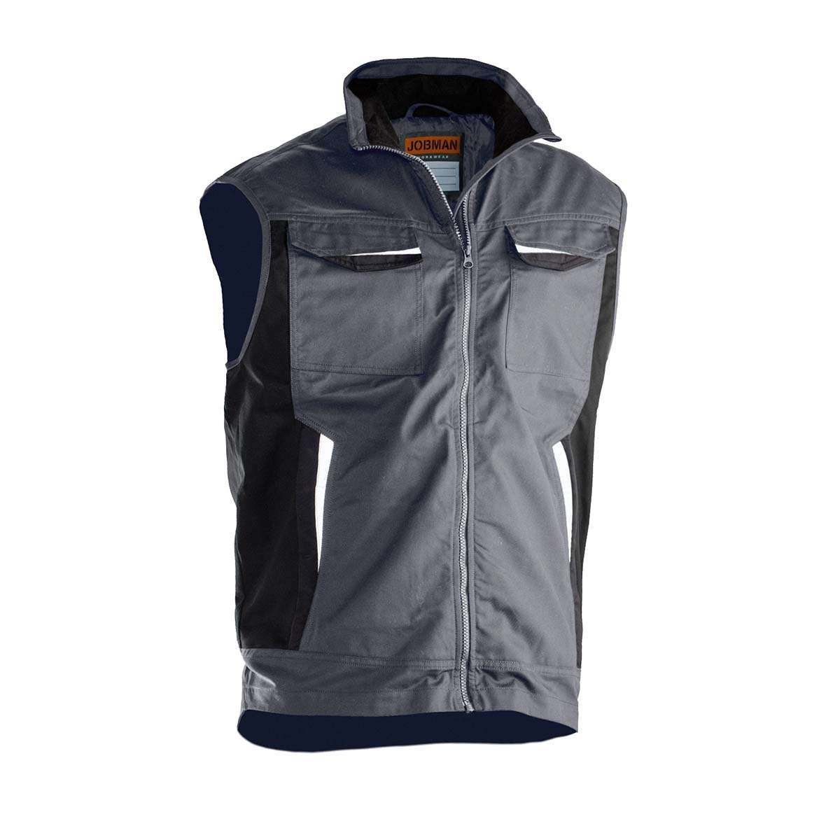 Bundweste, Farbe Dunkelgrau, Größe XXXL