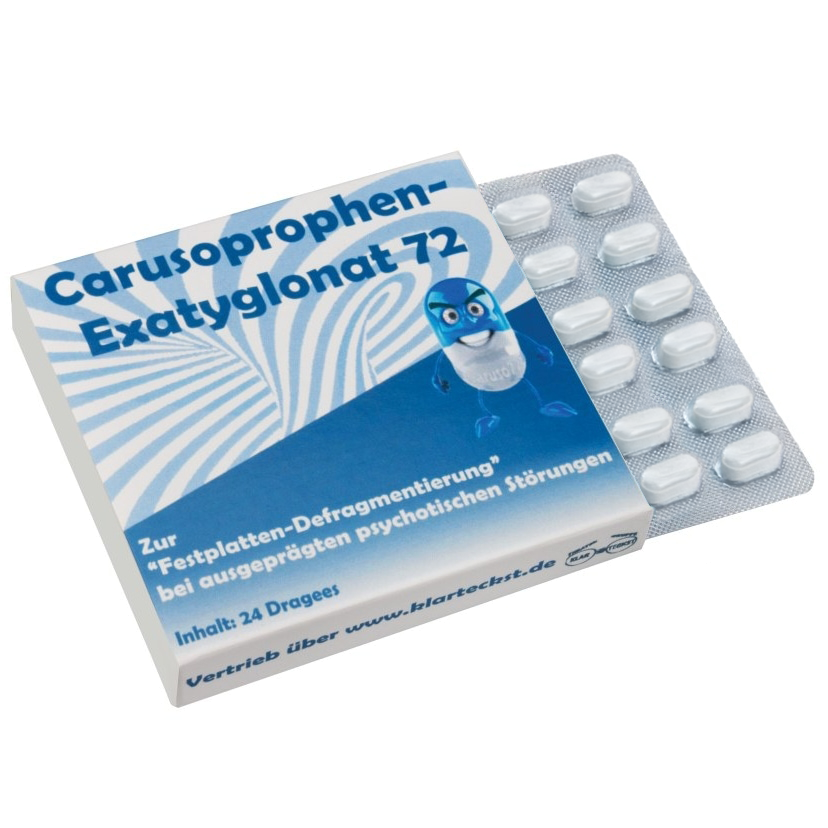 24er-Blister-Dragee Bonbons in Tablettenoptik