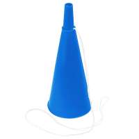 Fan-Horn Weiß, Mundstück Weiß