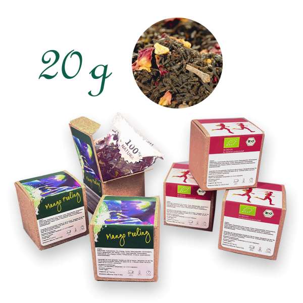 YuboFiT® Schwarzer Tee Weihnachtstee GLOOMING STAR