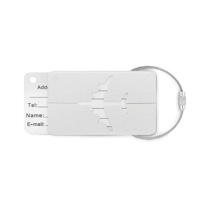 Kofferanhänger aus Aluminium FLY TAG