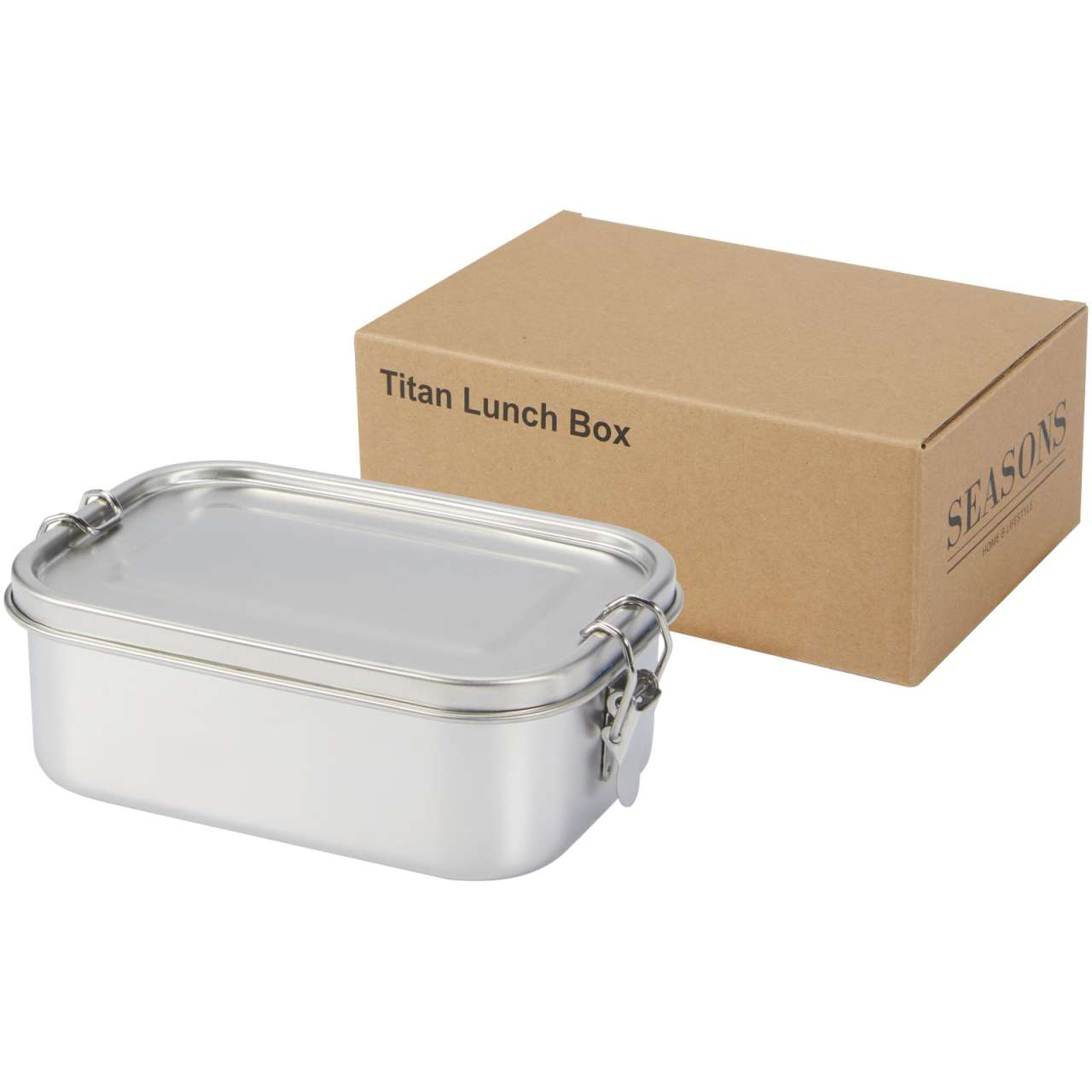 Titan 750 ml Lunchbox aus recyceltem Edelstahl