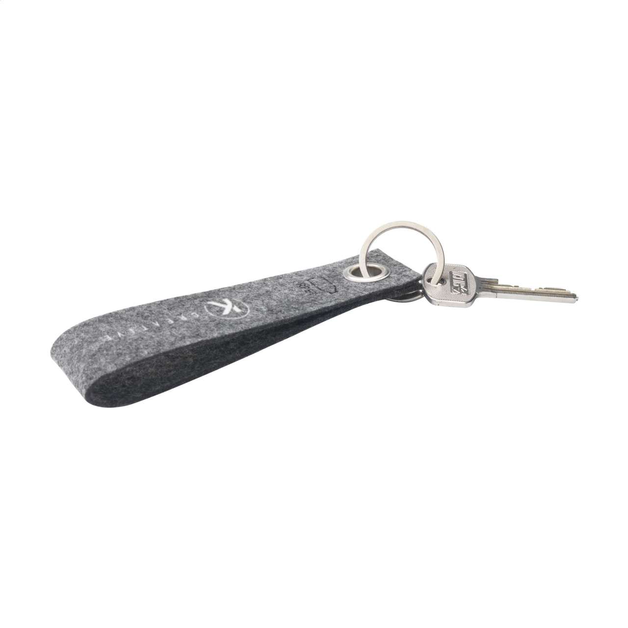 GRS RPET Felt Keyring Schlüsselanhänger