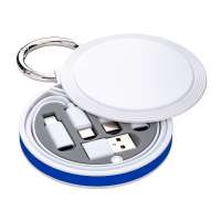 Korpus weiß, Ring blau