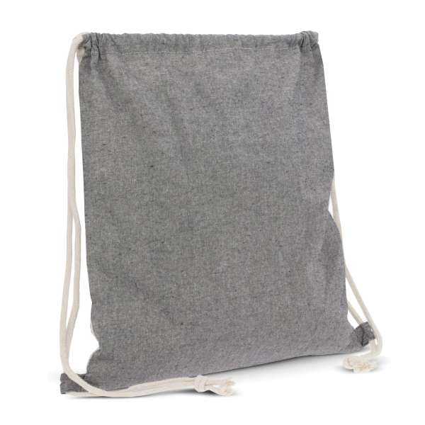 Kordelzugbeutel Recycelte Baumwolle OEKO-TEX® 140g/m² 35x45cm