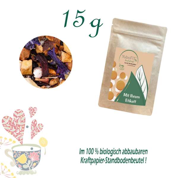 YuboFiT® Bio Erdbeere-Ananas-Duett Tee