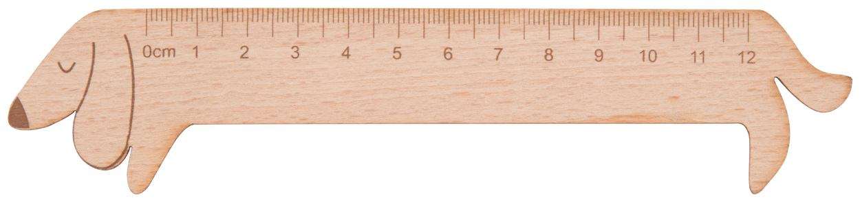 Lineal aus Holz Looney