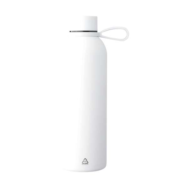 Doppelwandige Trinkflasche aus recyceltem Edelstahl (500 ml) Sena