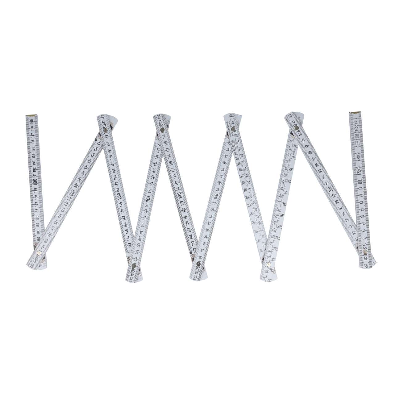 Zollstock Holz 2m Made in EU