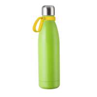 Flasche grün, Ring gelb