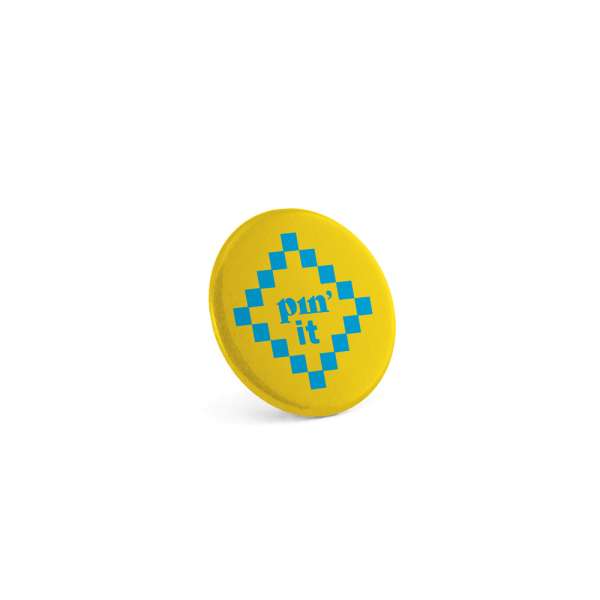 Button P'IN 3 Button P'IN 3 Runder Pin mit Broschennadel