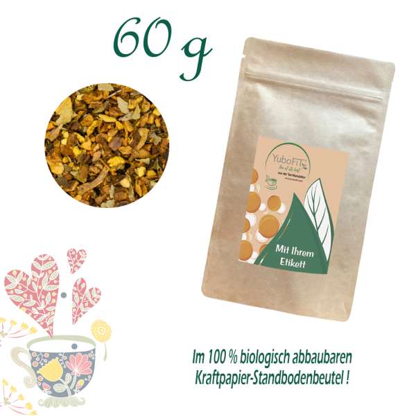 YuboFiT® Bio Turmeric Lemon Apple Tee