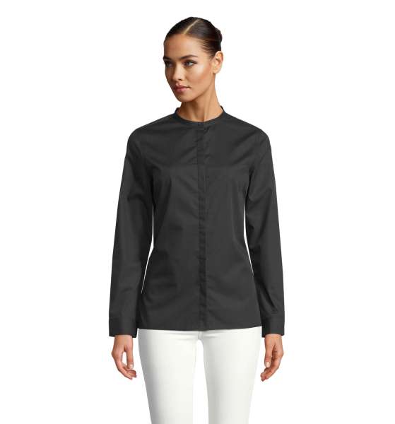 Bart Women Mao Collar Shirt