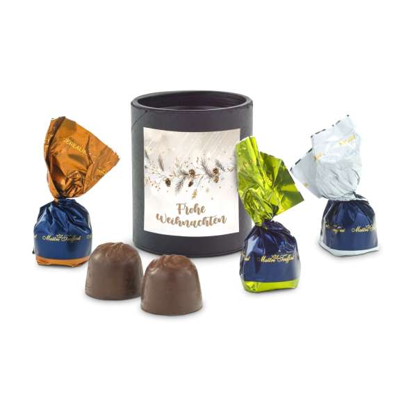 Geschenkset / Präsenteset: Pralinés Trio Weihnachten