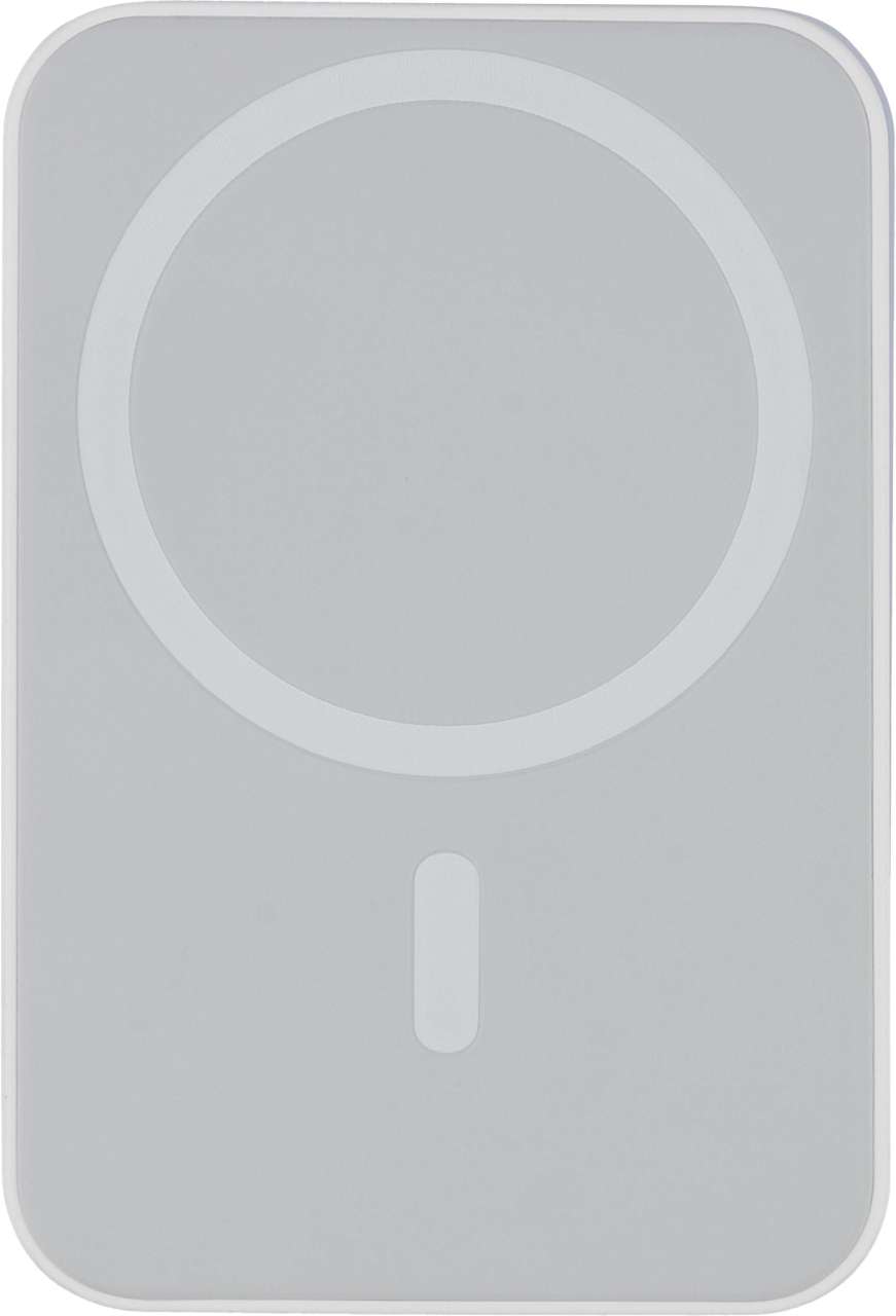 Recycelte ABS-Powerbank mit kabellosem Ladegerät Miren