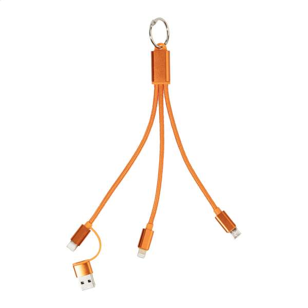 USB-Ladekabel mit Schlüsselanhänger Rafob
