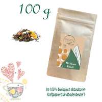 Standbodenbeutel Big, Kraftpapier, aluminiumfrei, Inhalt 100 g