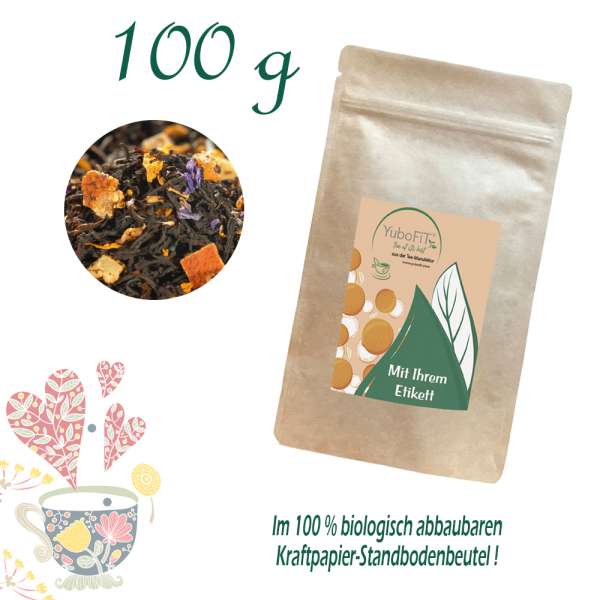 YuboFiT® Schwarzer Tee GIVE IT 2 MEE