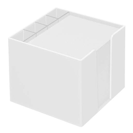 Zettelbox mit Köcher 