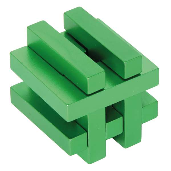 Hashtag #1 Metal Puzzle (green) in a can**