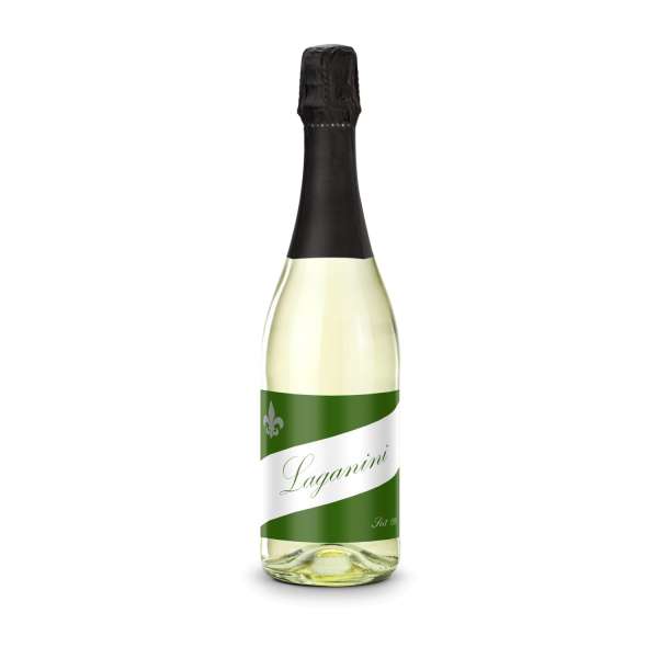 Sekt Cuvée - Flasche klar - Kapselfarbe, 0,75 l