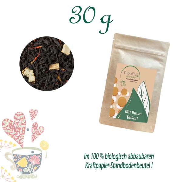 YuboFiT® Blutorange Tee