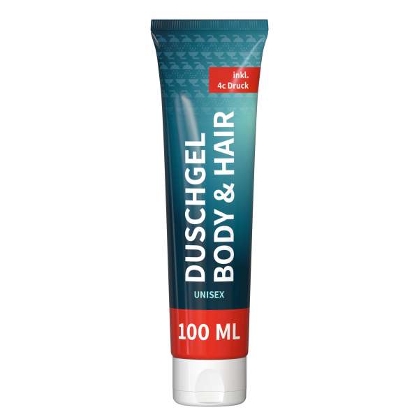 100 ml Tube - Duschgel Ingwer-Limette - FullbodyPrint