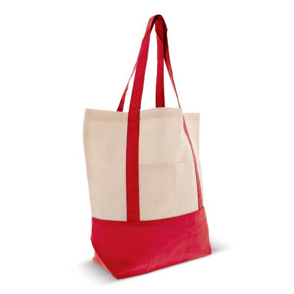 Einkaufstasche aus Baumwolle OEKO-TEX® 140g / m² 40 x 10 x 35cm