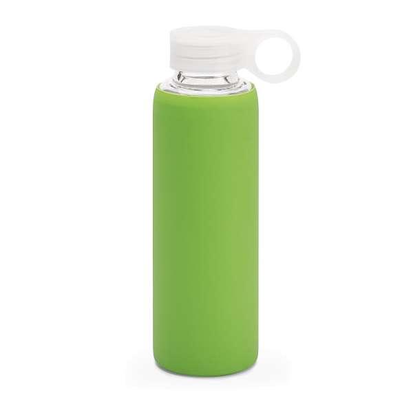 DHABI Sportflasche aus Borosilikatglas 380 mL