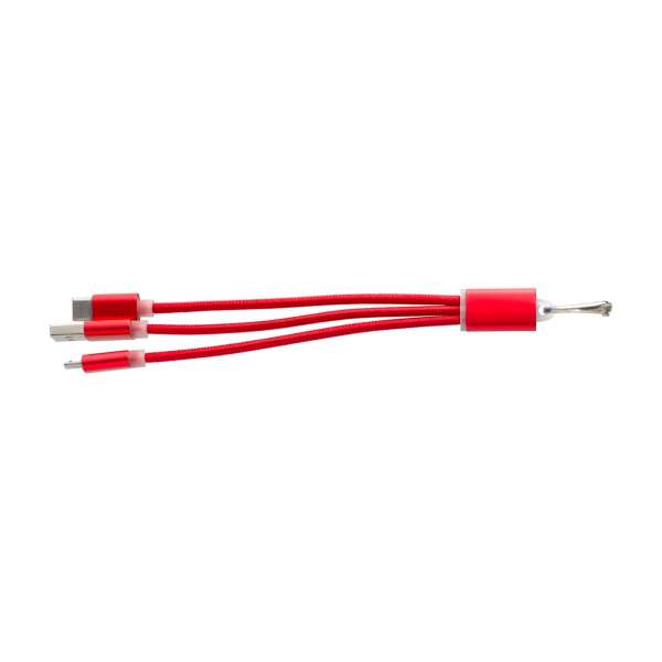 USB-Aufladekabel aus Aluminium Alvin