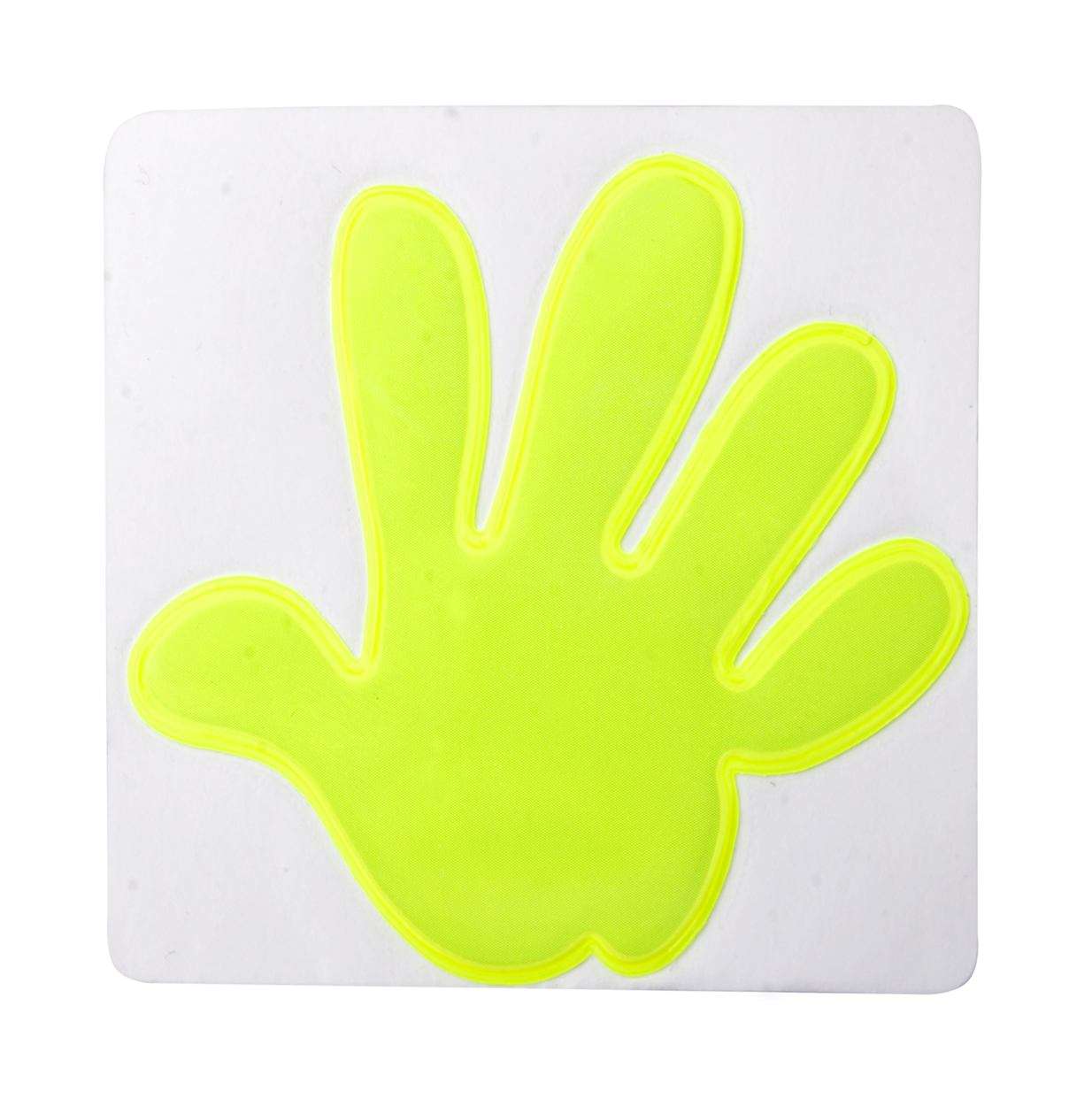 Reflektor-Aufkleber, Hand Astana