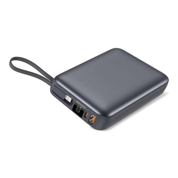 Nova Powerbank 22,5 W Power Delivery mit integrierten Kabeln 20000 mAh