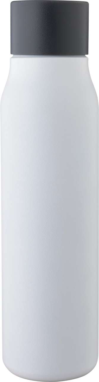 Doppelwandige Trinkflasche aus recyceltem Edelstahl (600 ml) Cassian