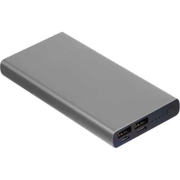 Powerbank aus recyceltem Aluminium 10.000 mAh GIORGIA