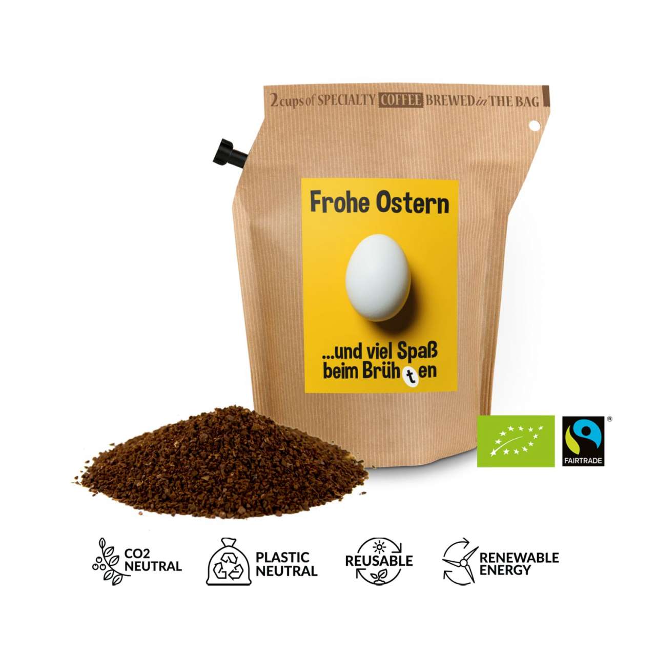 Geschenkartikel / Präsentartikel: Oster-Kaffee