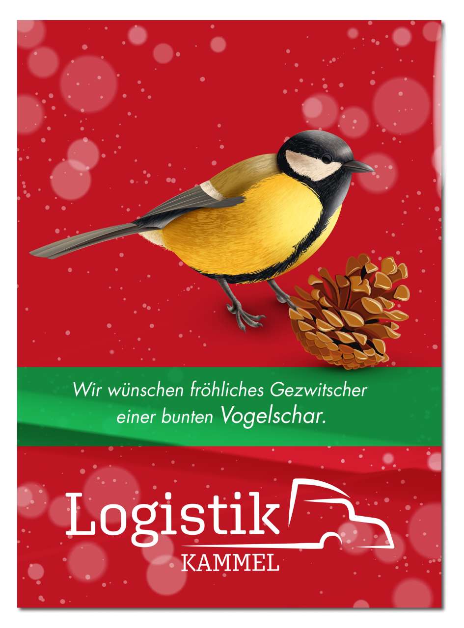 Vogelfutter-Tütchen - Standardmotiv - Weihnachten
