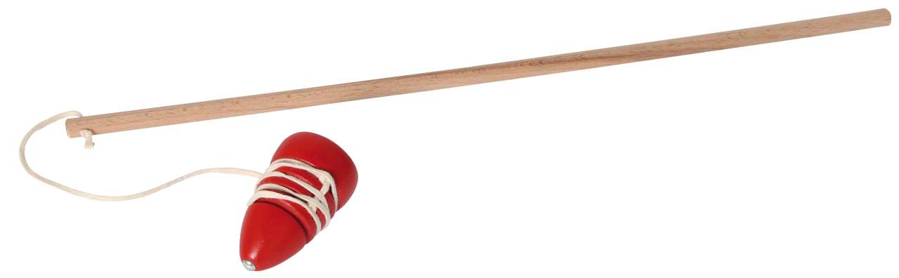 Peitschenkreisel D4,3cm farbig, sortiert