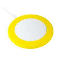 Ladegerät weiß, Ring gelb