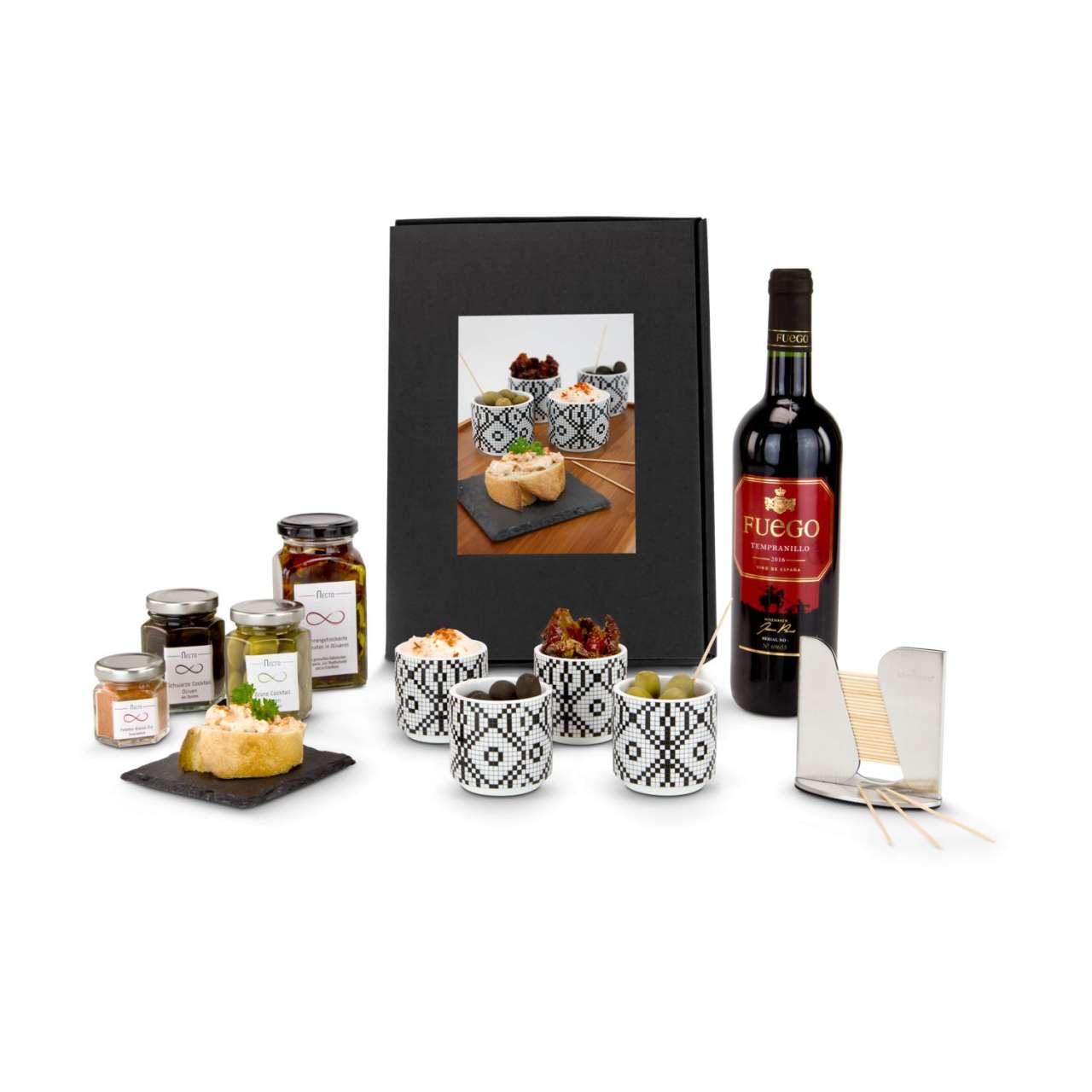 Geschenkset / Präsenteset: Tapas Fuego