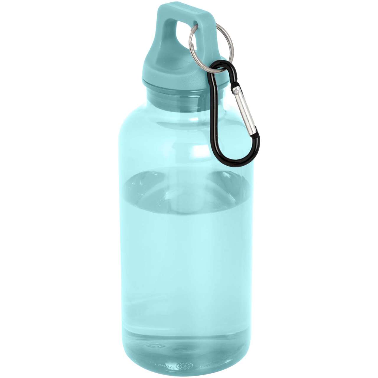 Oregon 400 ml RCS-zertifizierte Trinkflasche aus recyceltem Kunststoff mit Karabiner