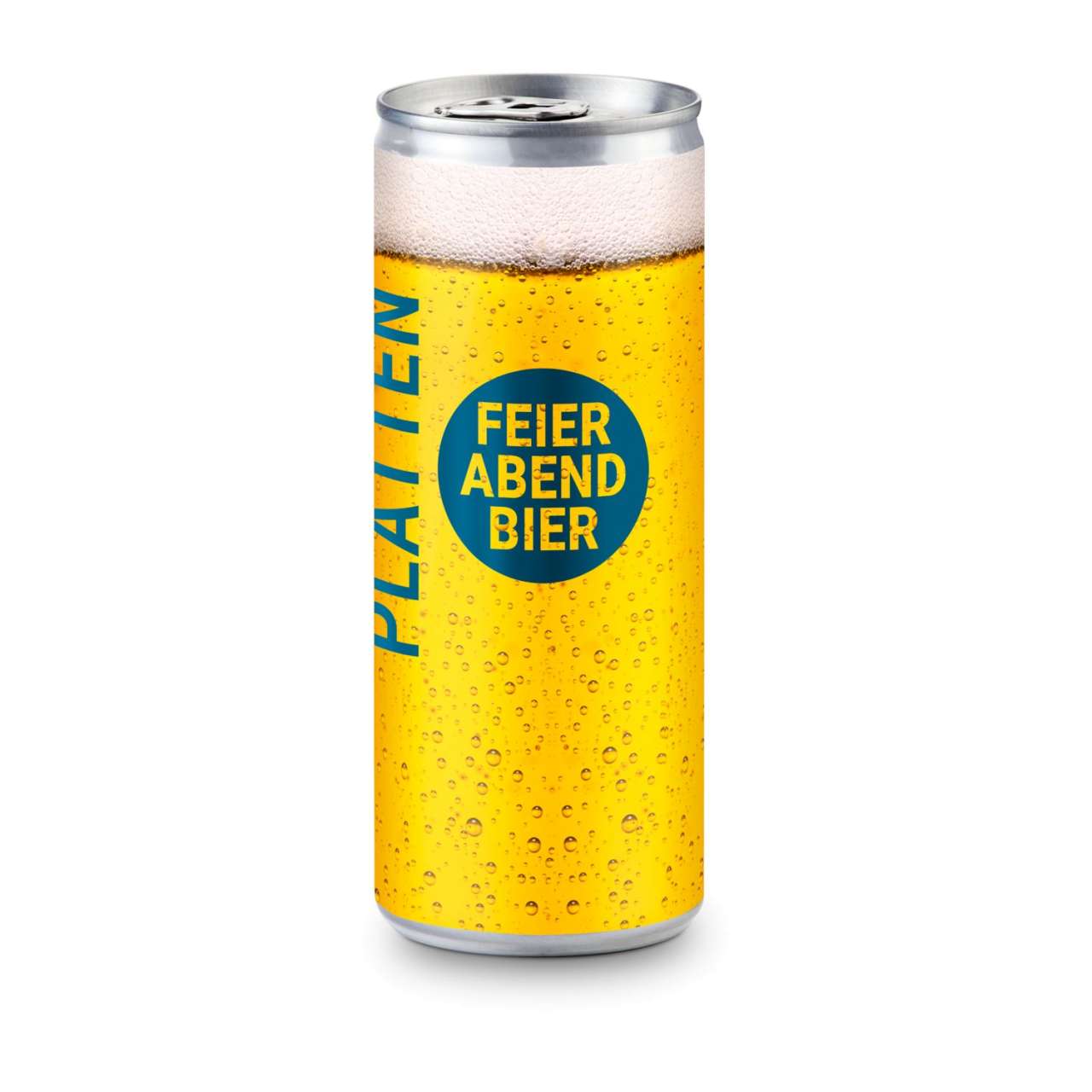 Helles Bier in der Slimline Dose, feinherb und leicht malzig, 250 ml